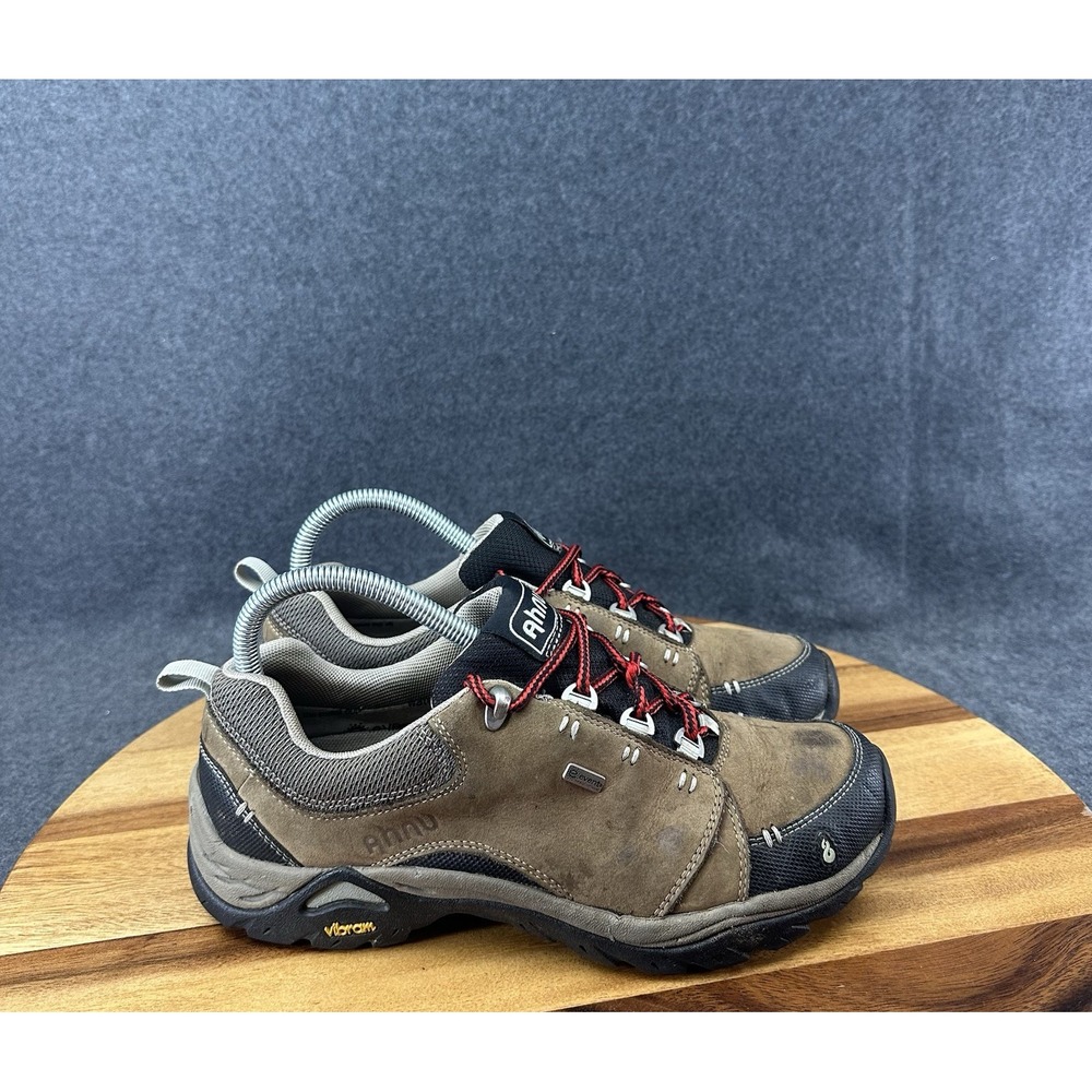 Ahnu Event Montara Waterproof Vibram Leather Hiking Shoes Sz 8 f19614J